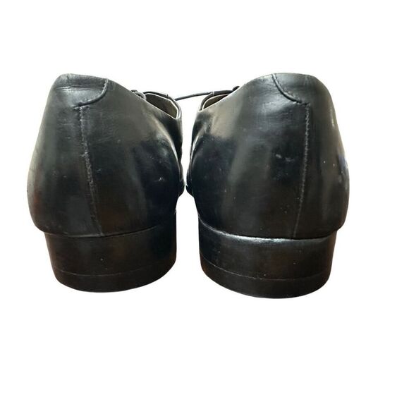 Christian DIOR Mens Black Leather Oxford Dress Shoes Made In Italy Size 7- W main image 7
